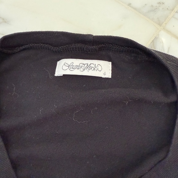 Lauren Moshi Edda Crystal Biting Lip - S / Black - Picture 7 of 9